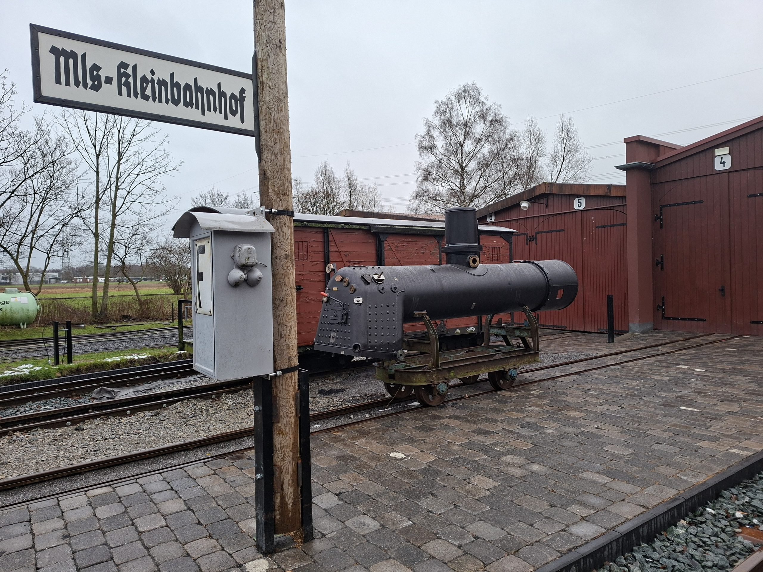 Neuer Kessel für die Lok 3